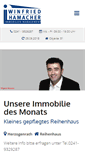 Mobile Screenshot of immobilie.ac
