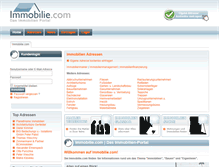 Tablet Screenshot of immobilie.com
